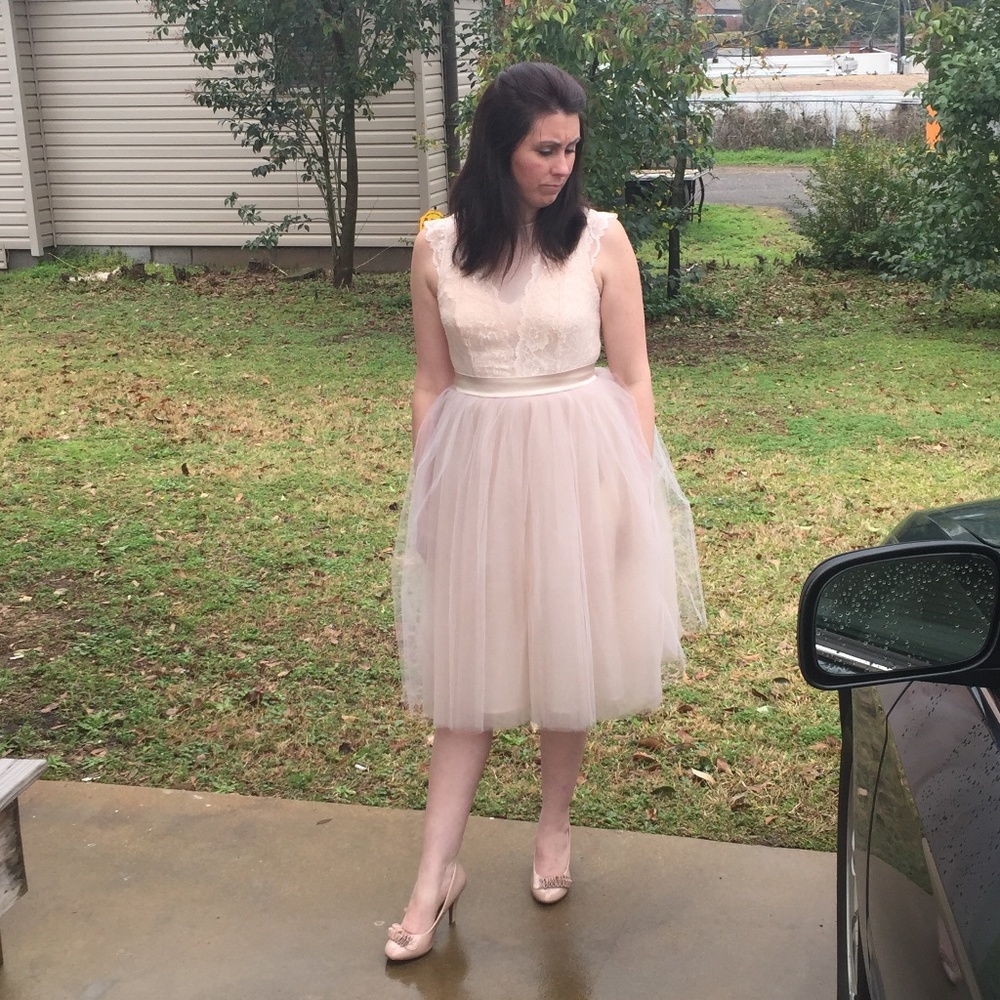 Wedding top and skirt